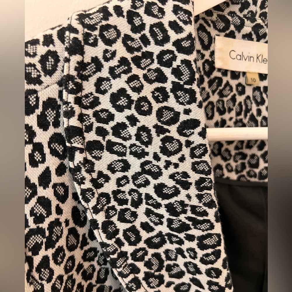 Calvin Klein Leopard Print Jacket - image 3
